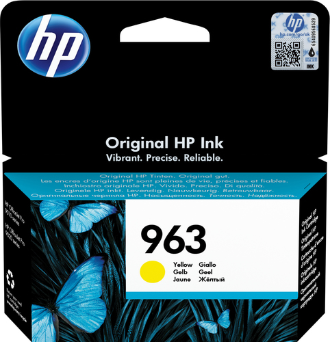 Cartucho de tinta original HP 963 amarillo