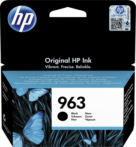 Cartucho de tinta original HP 963 negro