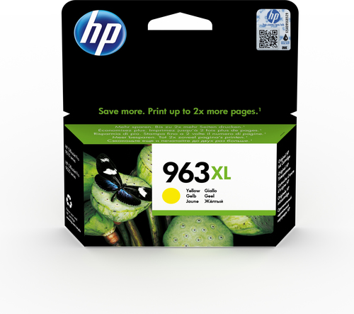 Cartucho de tinta original HP 963XL amarillo