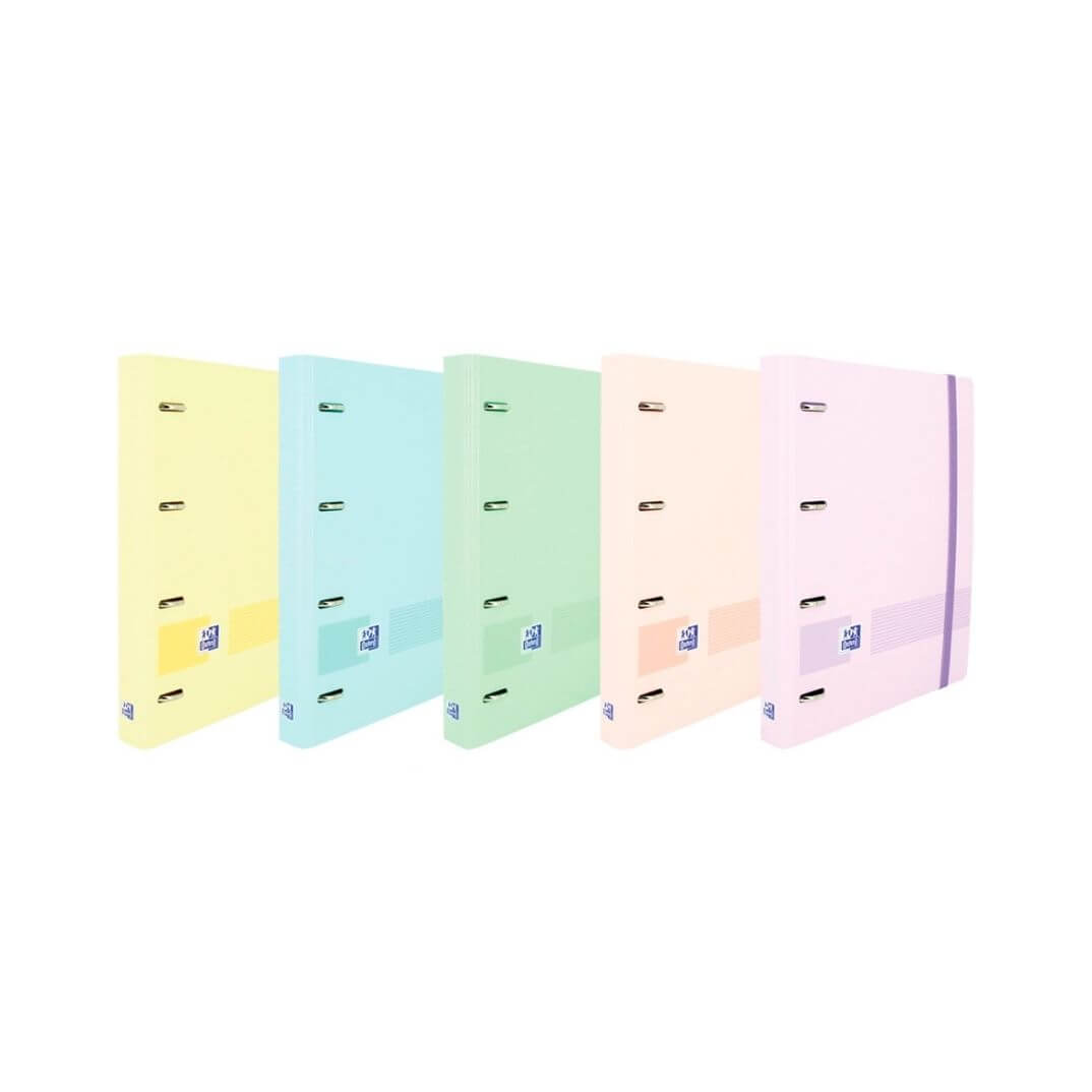 Carpeta amb recanvi Oxford A4+ assortit pastís