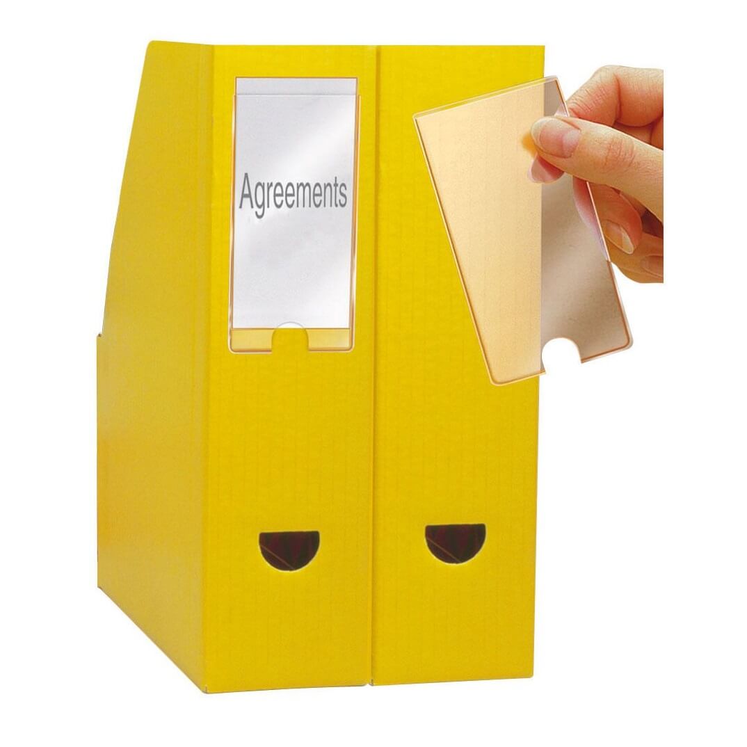 Put-in-labels 19x55 16 unitats