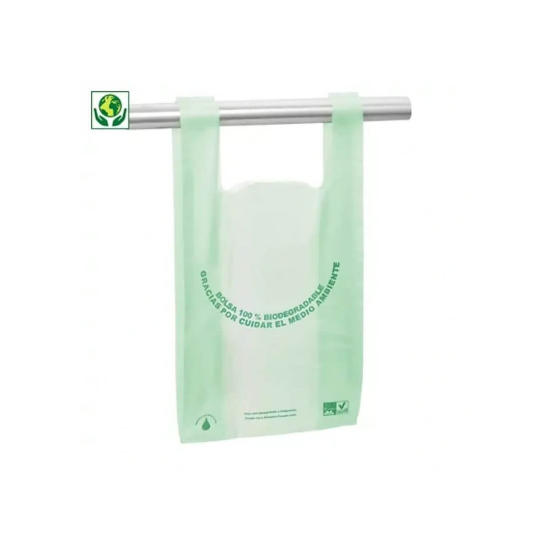 Pack 1200 bosses samarreta biodegr verda 27x50x13