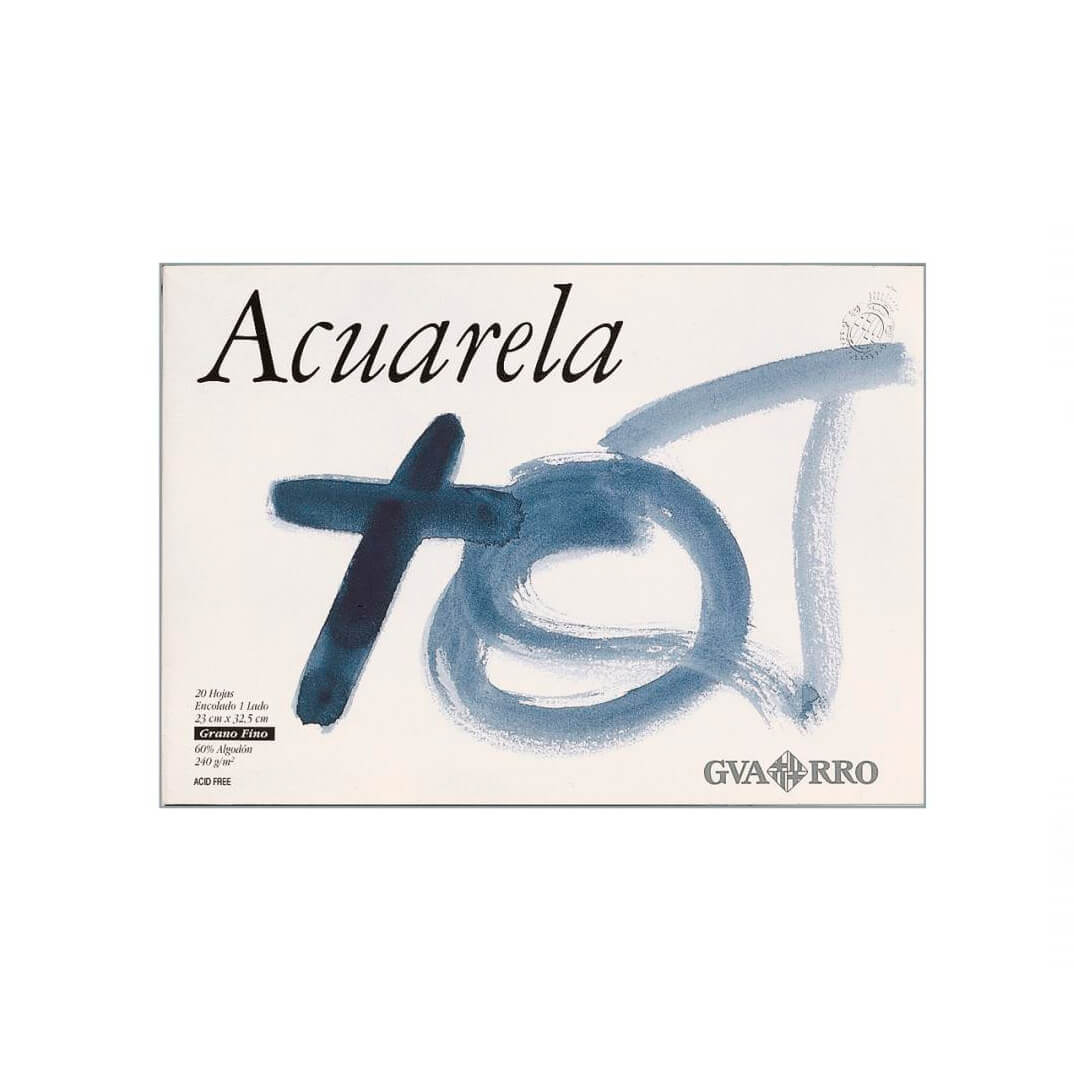 Bloc aquarel·la Canson 23x32,5 llis 240g 20 fulls