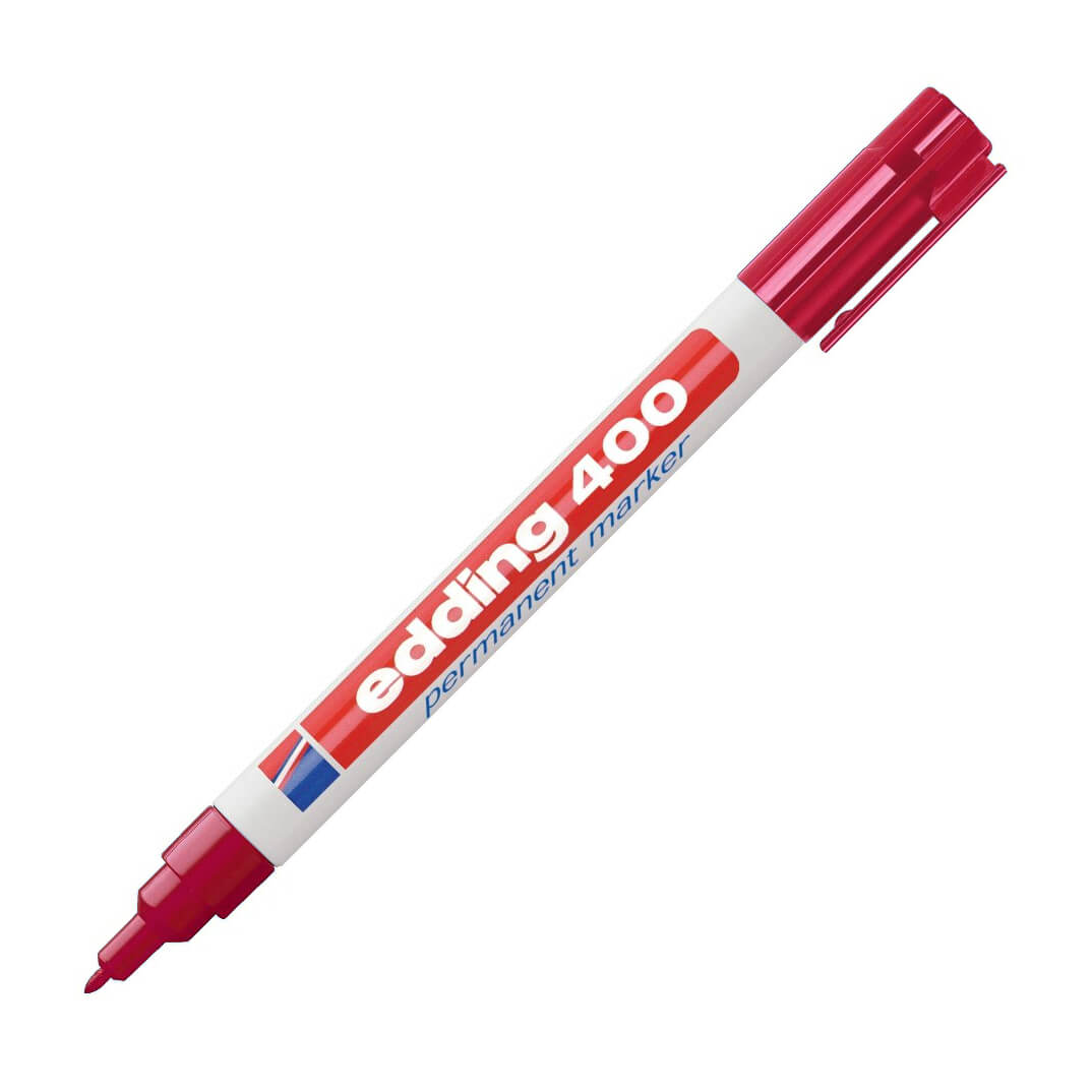Retolador edding 400 vermell