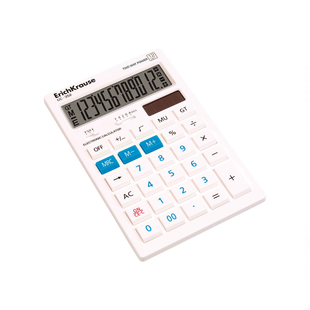 Calculadora ErichKrause CC-352 12 dígits blanca