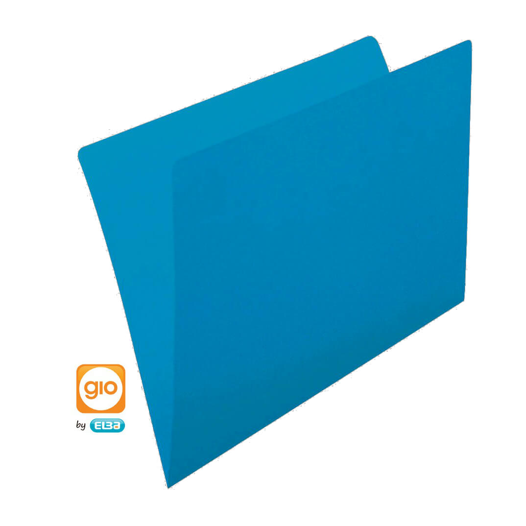 Pack 50 subcarpetas Folio 230g azul intenso