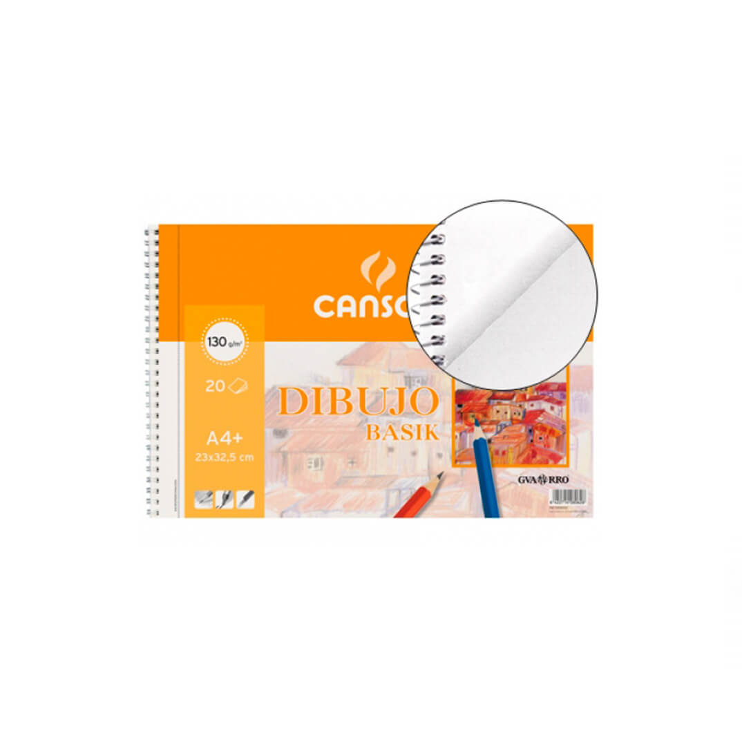 Album dibujo A4 plus Basik liso 130g