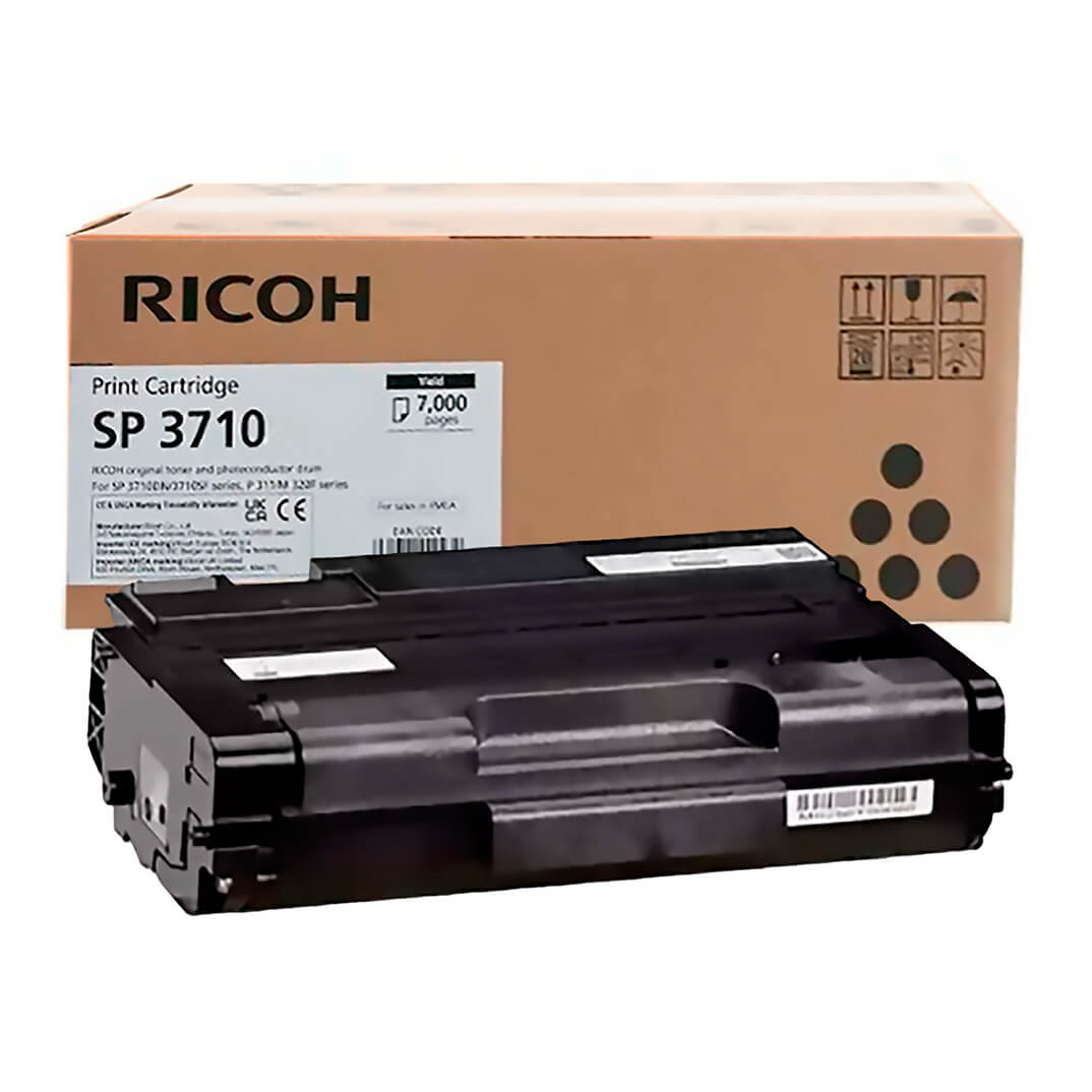 Ricoh tóner láser negro sp3710f (7.000 pag)