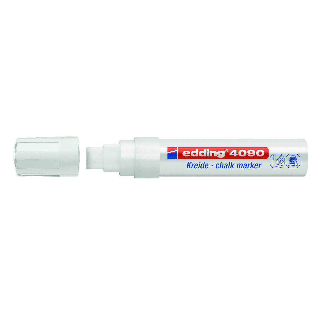 Marcador de tiza edding 4090 blanco