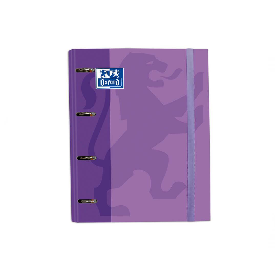 Carpeta Europeanbinder con recambio malva