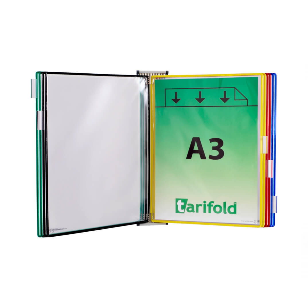 Classificador mural Tarifold A3+10 fundes variades