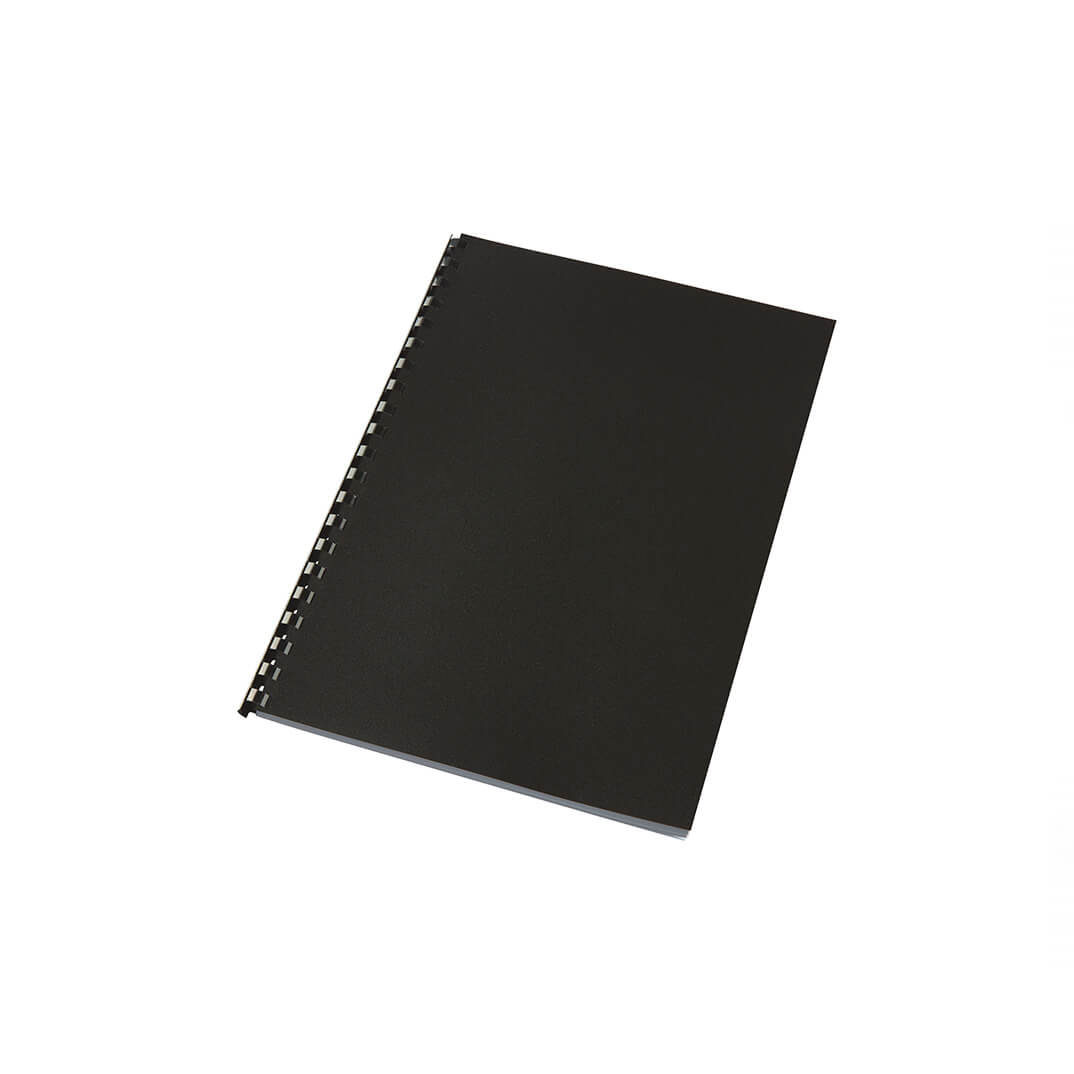 Tapa opaca negra A4 500 micras (100u)