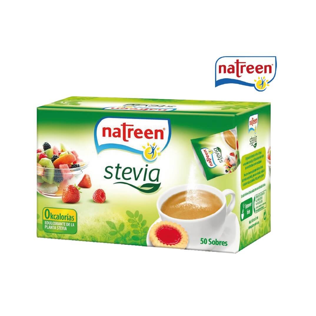Caixa de 50 sobres de Stevia