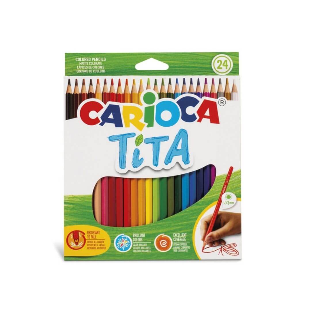 Caja de 24 lápices Tita Carioca