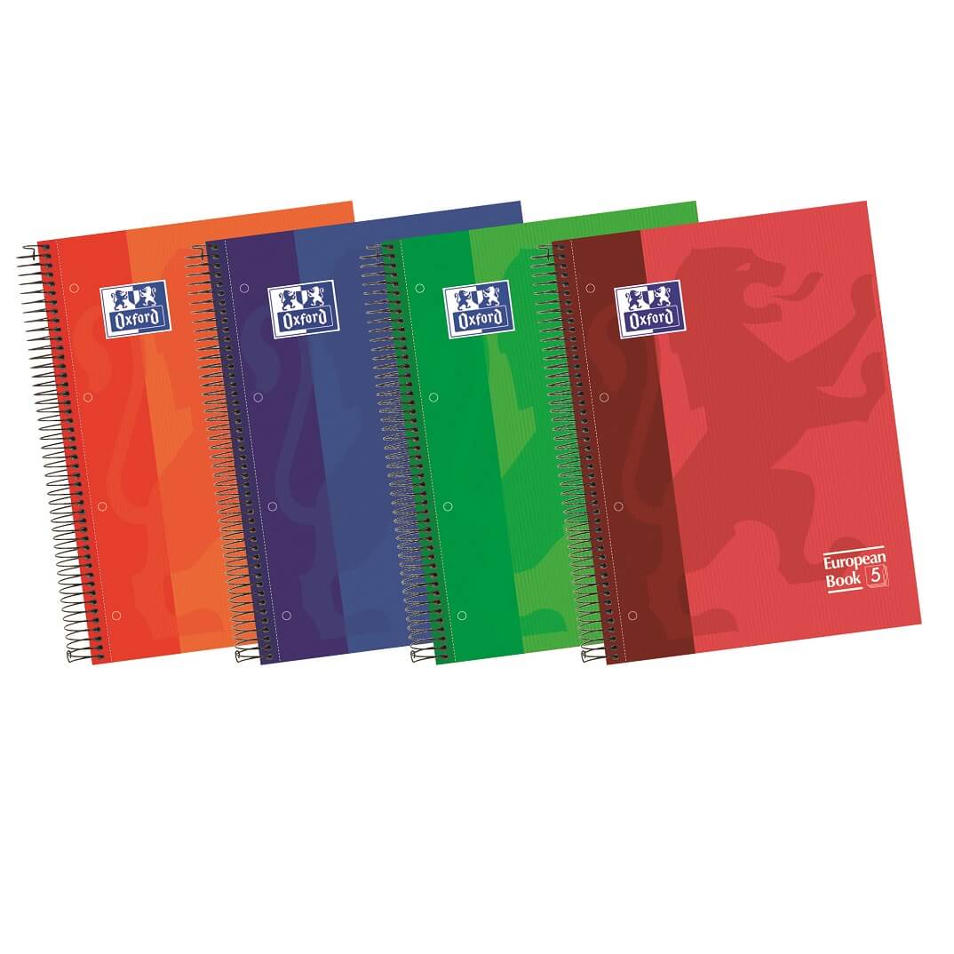 Quadern A4 Europeanbook 5 colors vius
