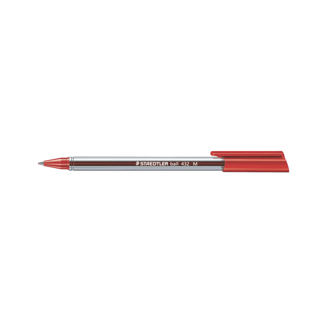 Boligraf Staedtler Stick 432 vermell