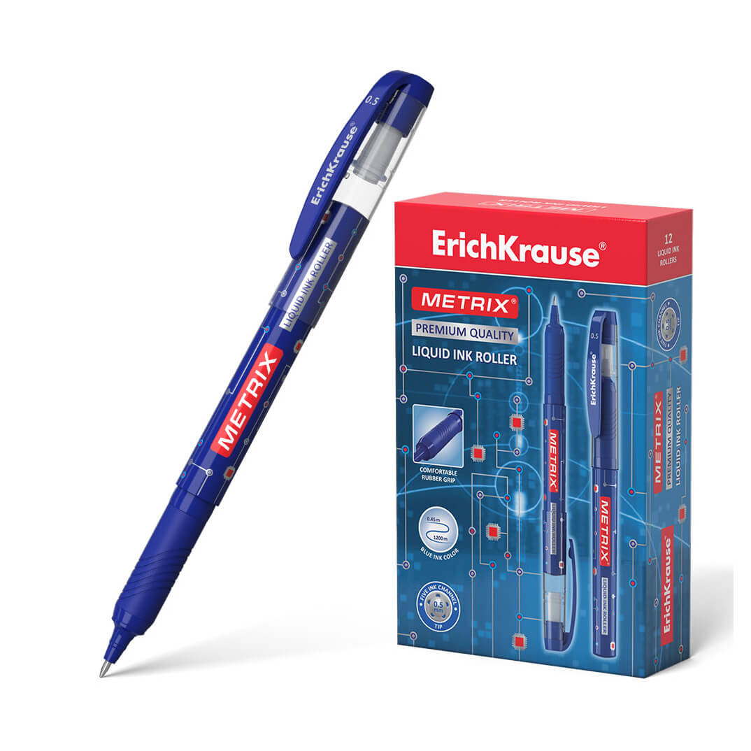 Roller ErichKrause Metrix azul