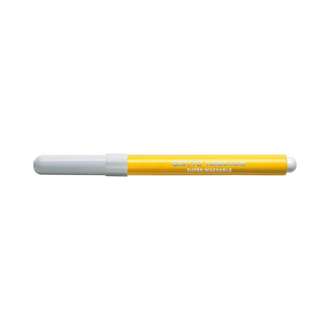 Caixa 12 Retoladors Giotto Turbo Maxi Groc