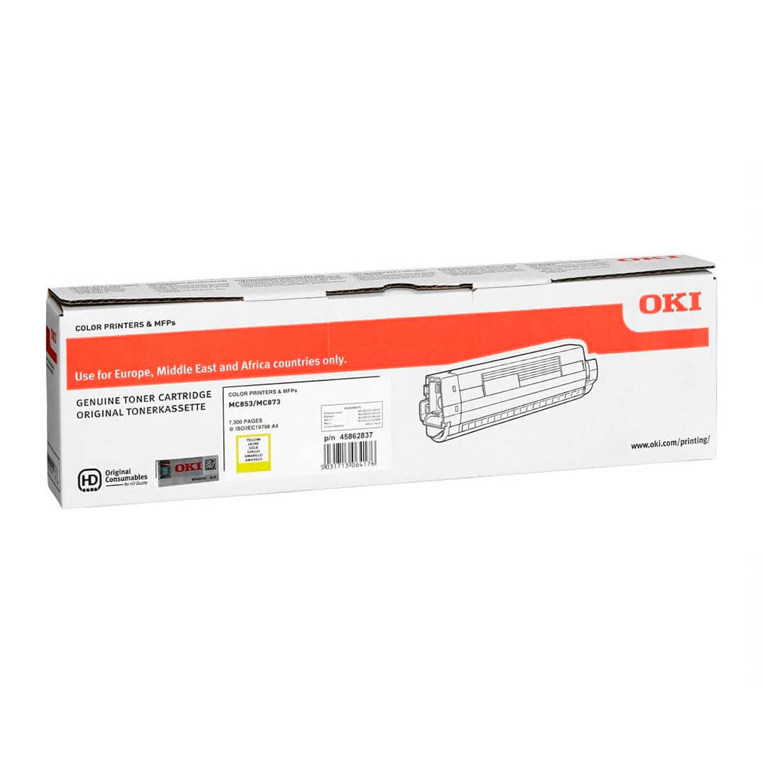 Oki tòner làser groc MC853/873 7,3k