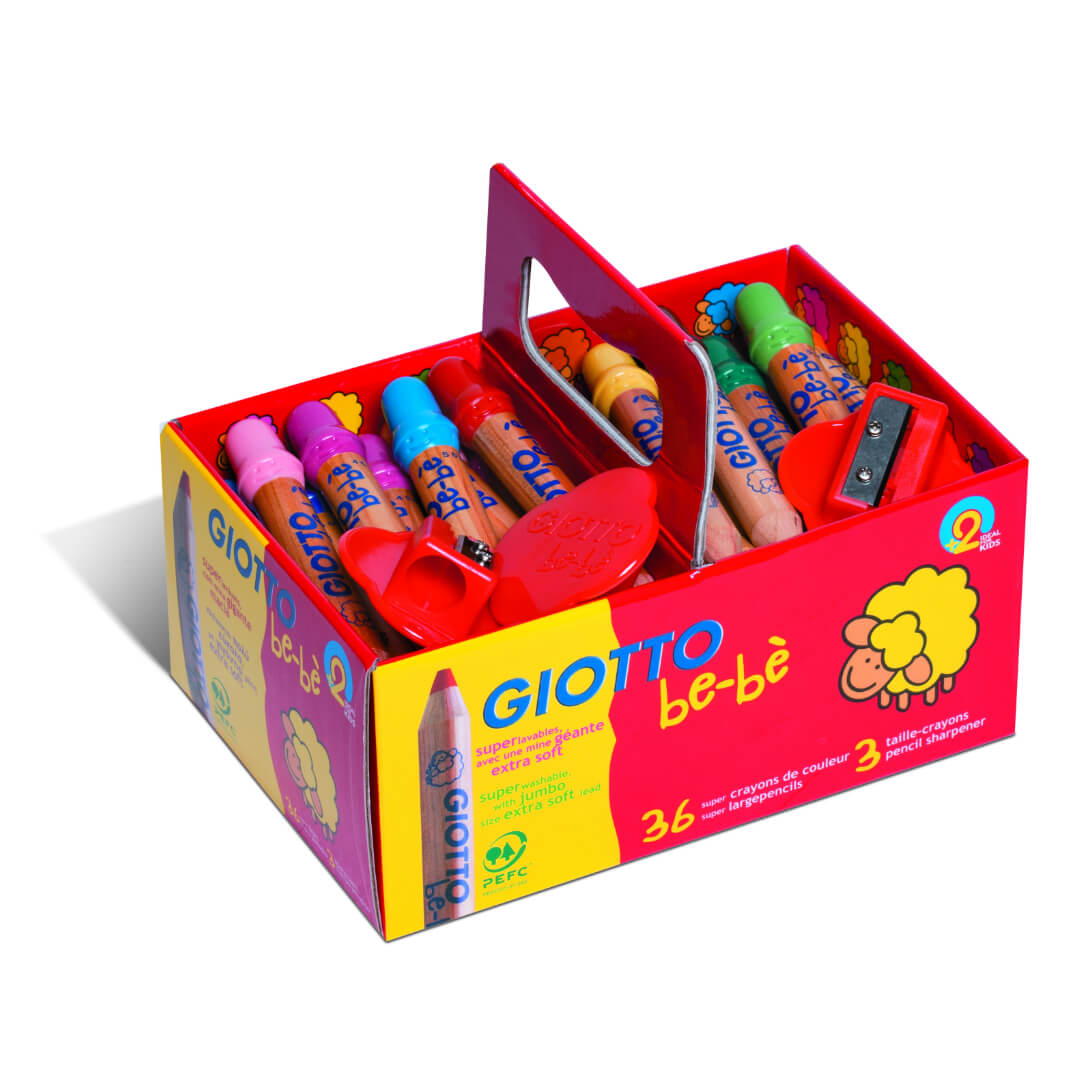 Cesta Giotto be-bè schoolpack 36u + 3 afilalápiz
