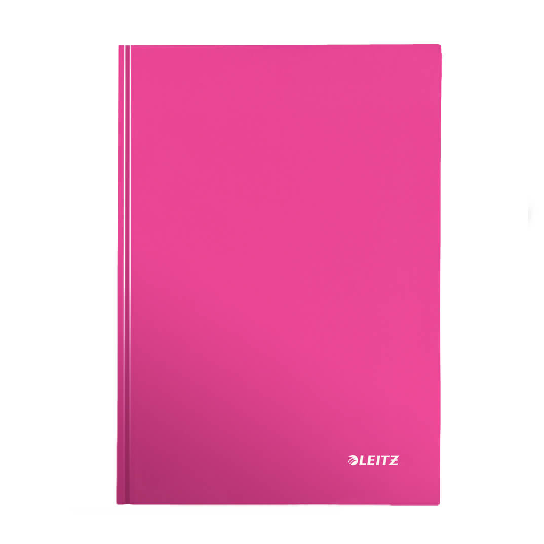 Cuaderno A4 microperforado Leitz Wow fucsia