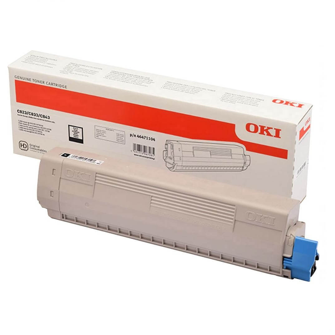 Oki tòner C823/833/843 negre