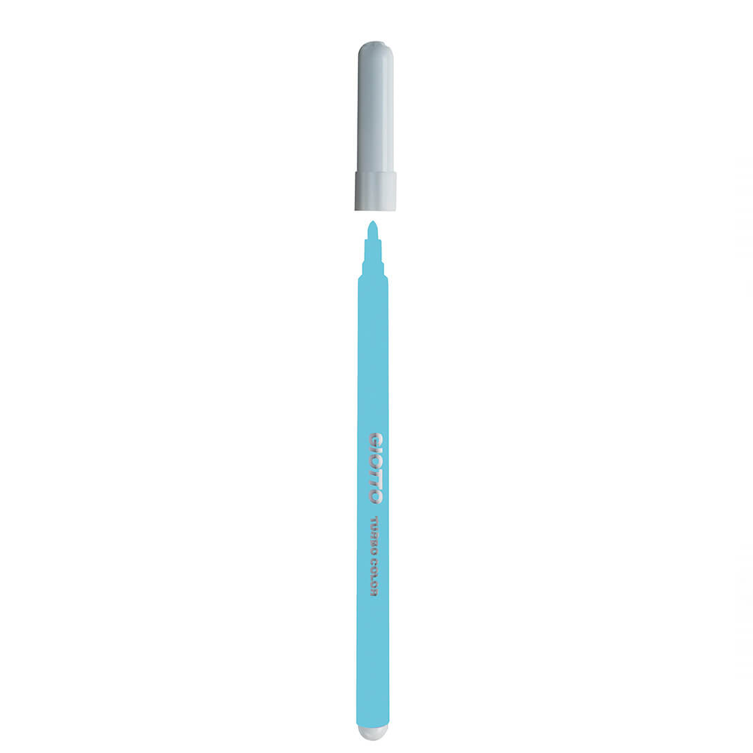 Retoladors Giotto turbo color blau cel