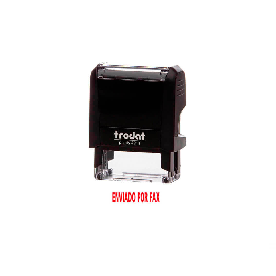 Sello printy 4911 "enviado p/fax"