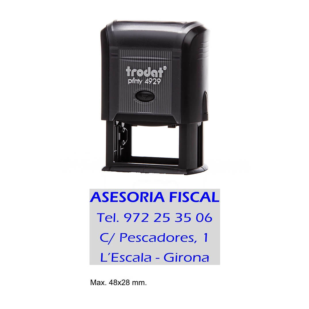 Segell printy 4929 personalitzable