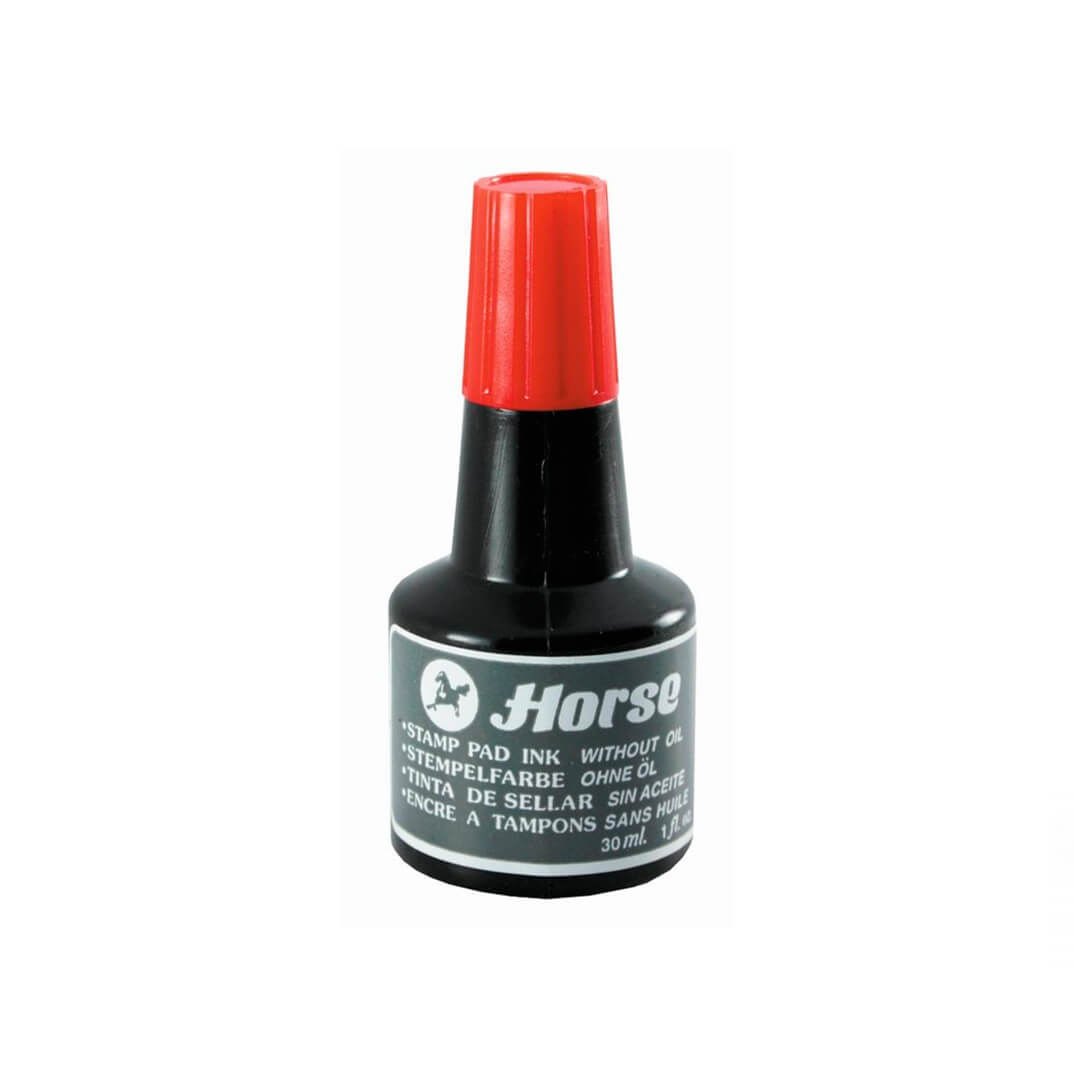 Tinta per a tampons vermella 28 ml