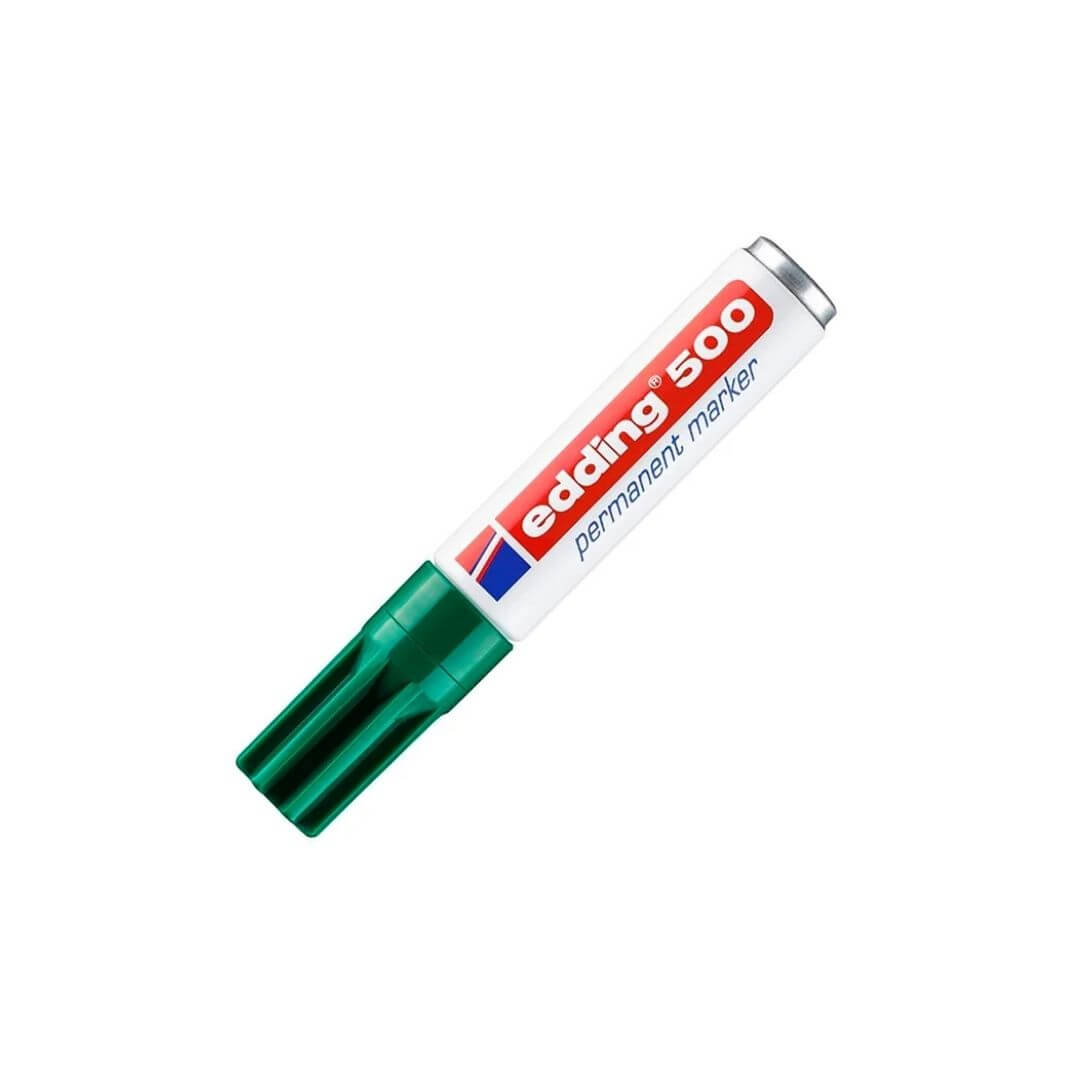 Rotulador edding 500 verde