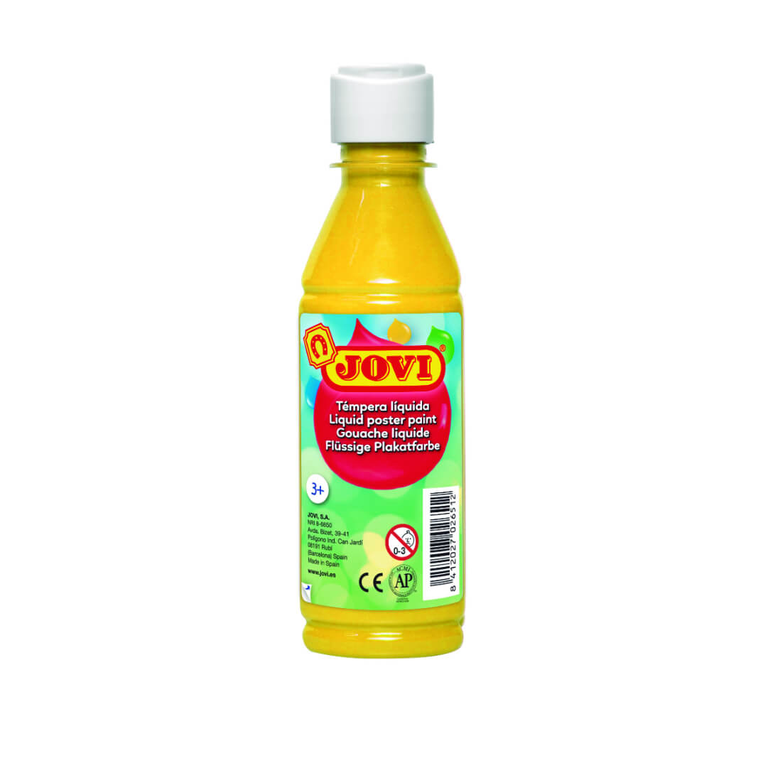 Témpera líquida Jovi 250ml groga
