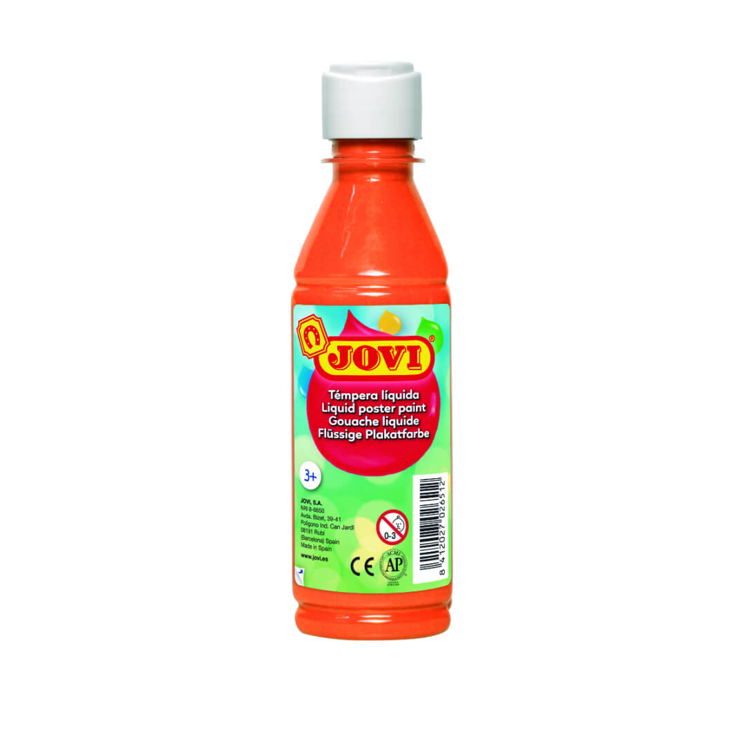 Témpera líquida Jovi 250ml taronja