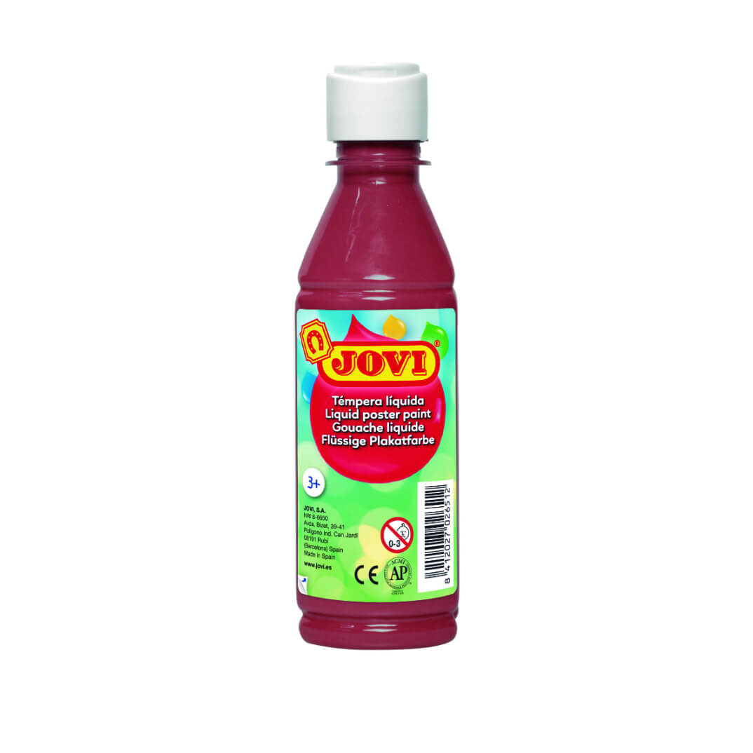 Témpera líquida Jovi 250ml marrón