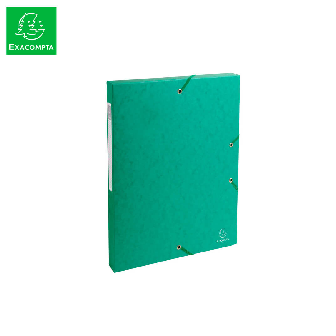 Carpeta proyectos en cartulina lustrada verde