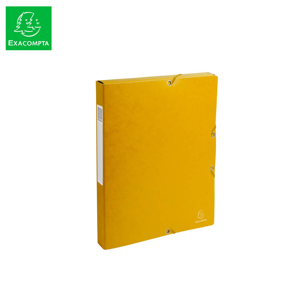 Carpeta proyectos en cartulina lustrada amarilla