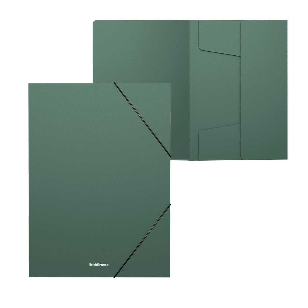 Carpeta gomes A4 PP 3cm verda