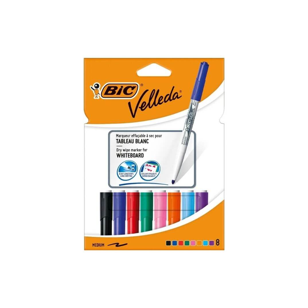Estuche 8 rotuladores pizarra Bic 1741 surtidos
