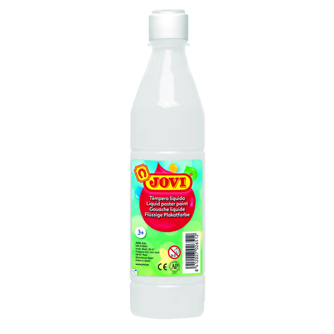 Témpera líquida Jovi 500ml blanca