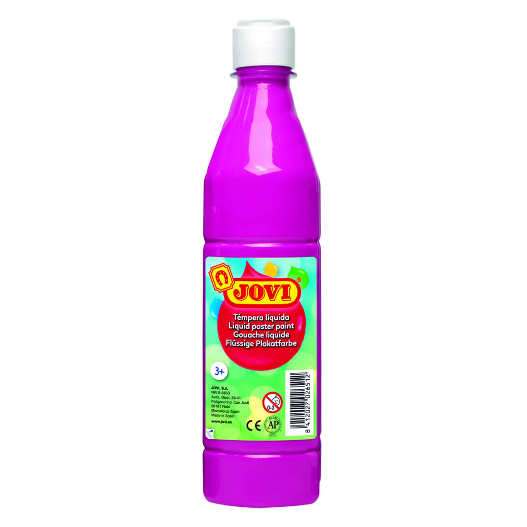 Témpera líquida Jovi 500ml magenta