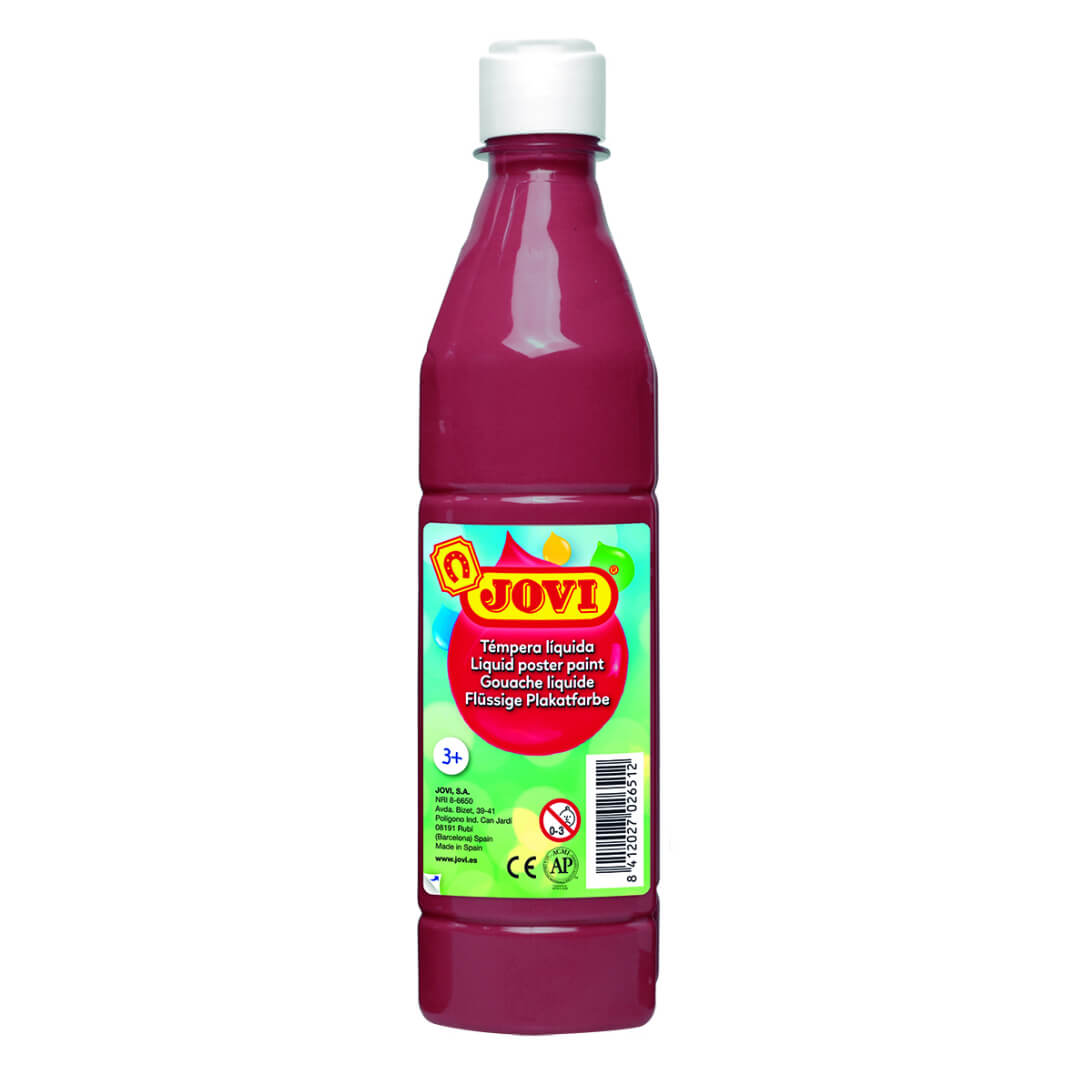 Témpera líquida Jovi 500ml marrón