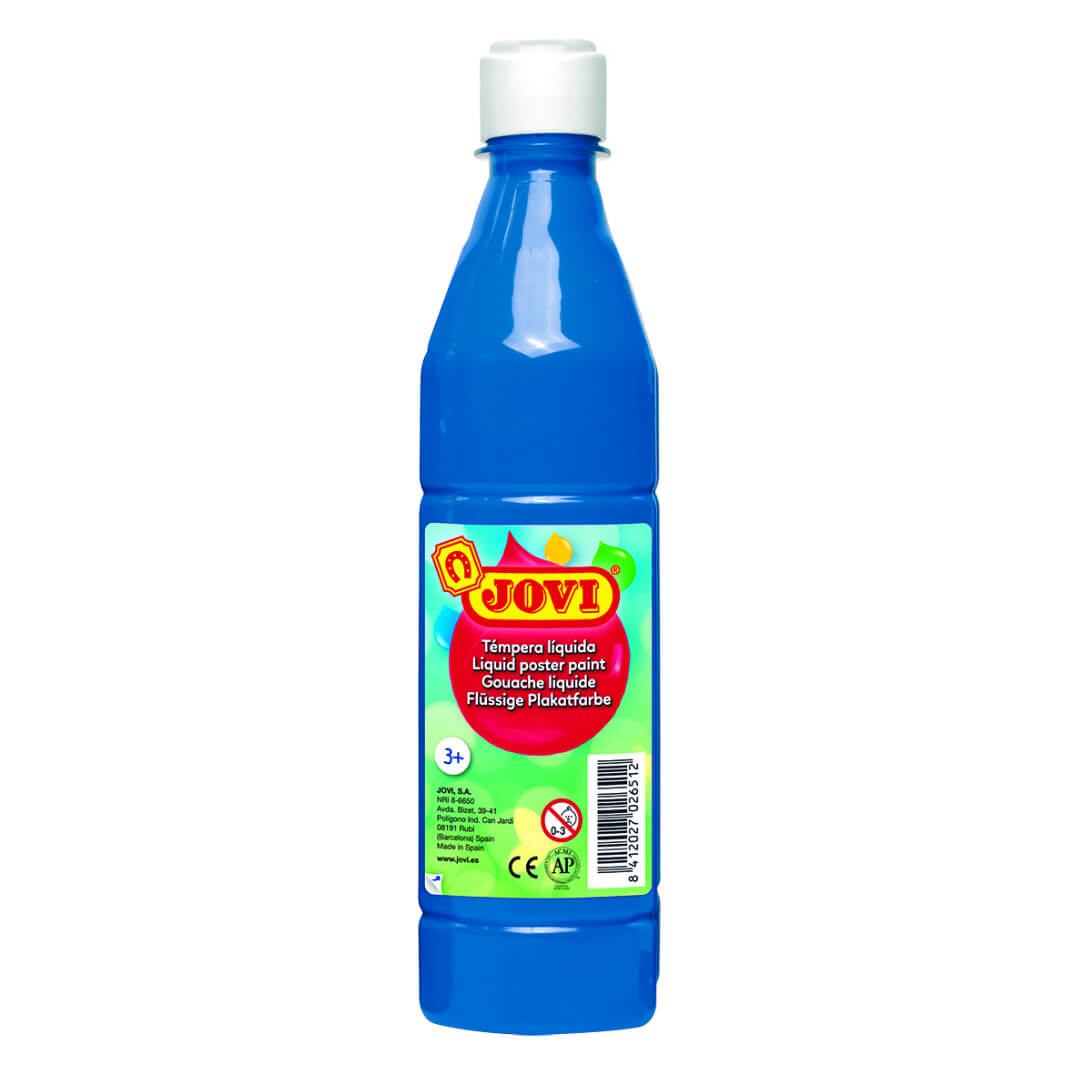 Témpera líquida Jovi 500ml azul oscuro