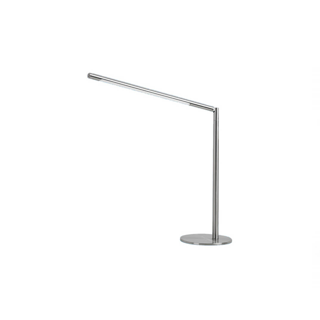 Làmpara LED de sobretaula Aura color plata
