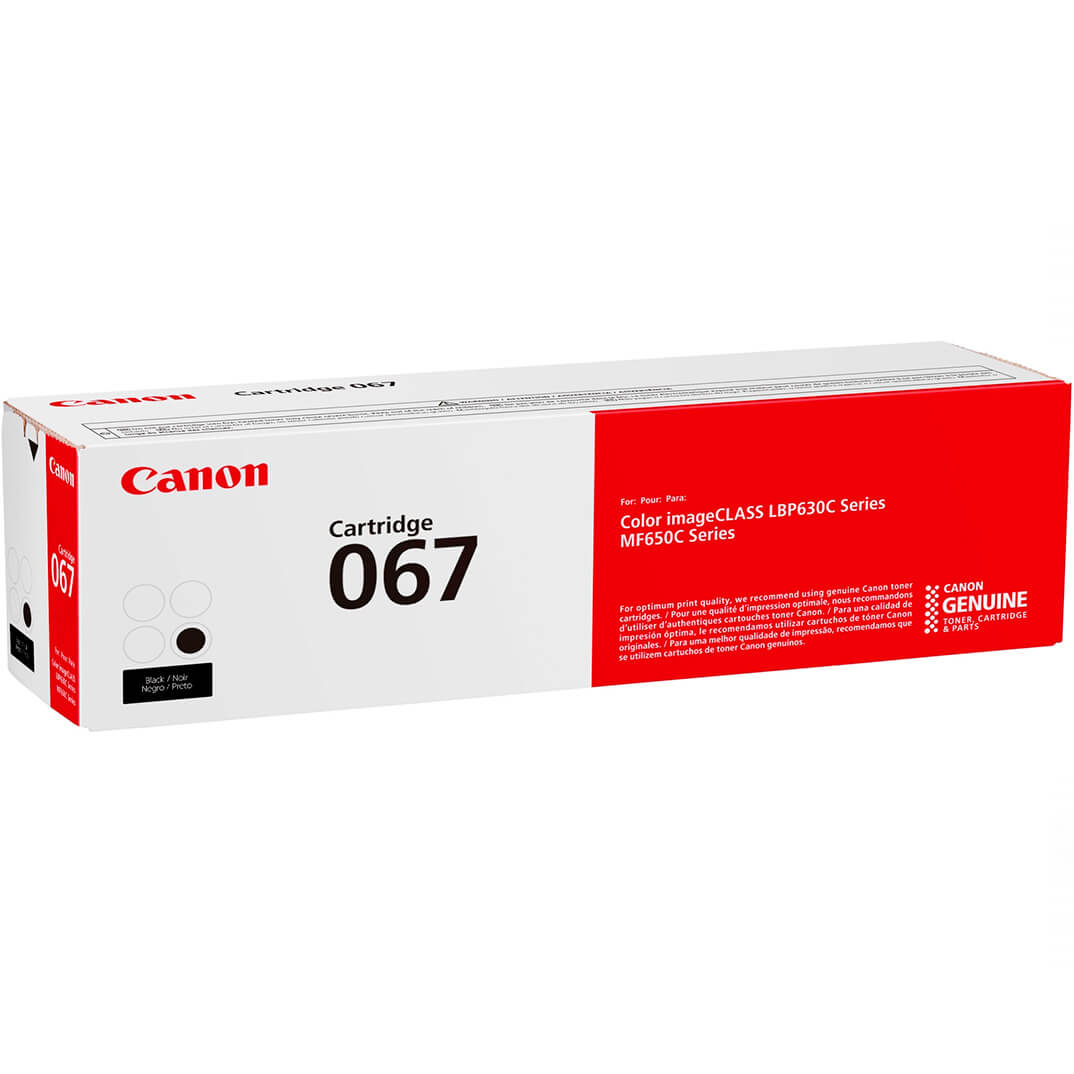 Tòner Canon 067 i-sensys LBP631 negre 1.350 còpies