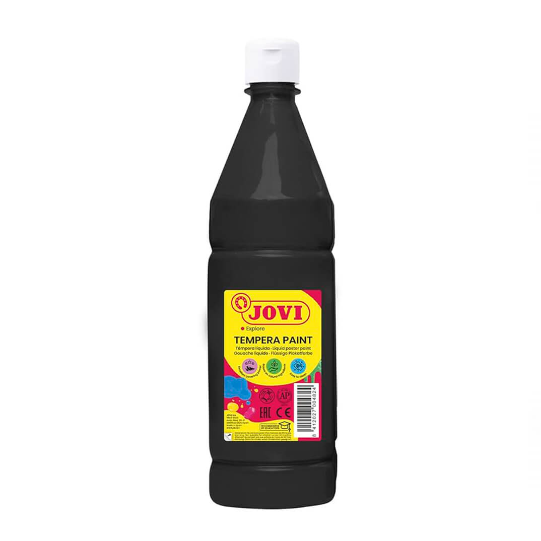 Témpera líquida Jovi 1000ml negra