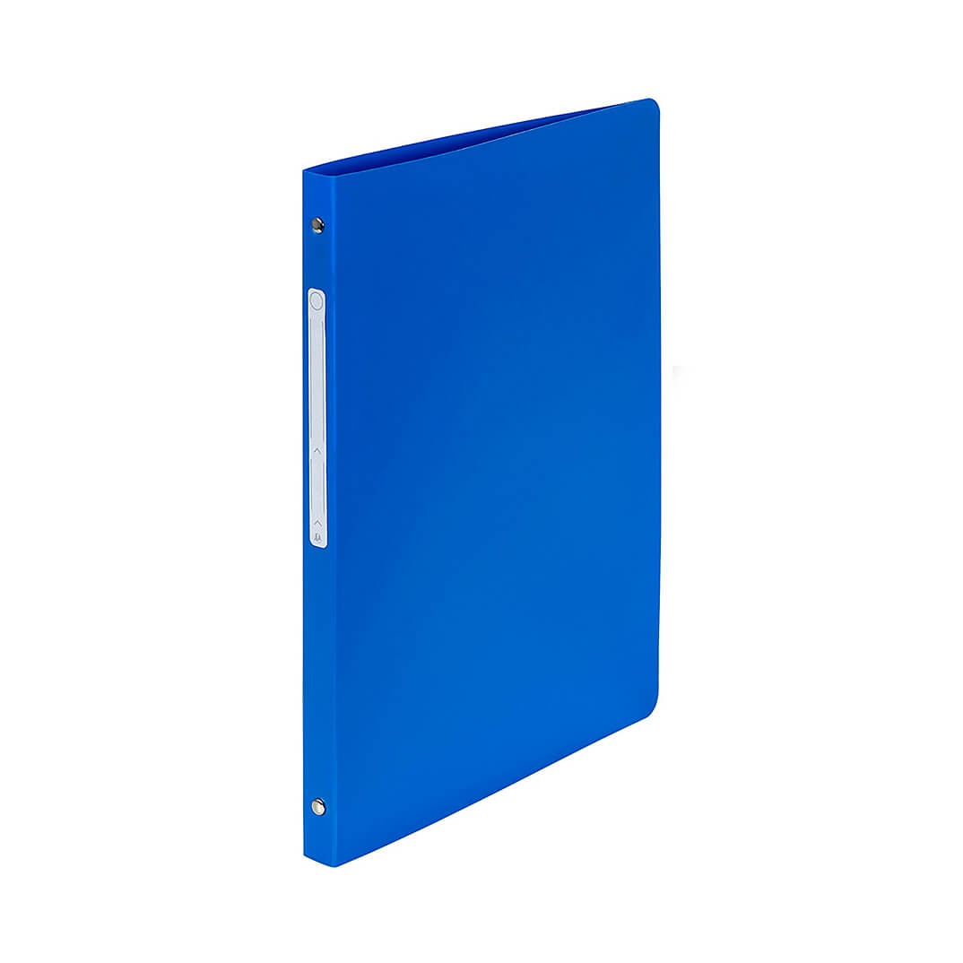 Carpeta Exacompte A4 4 anillas 15Ø Opak azul