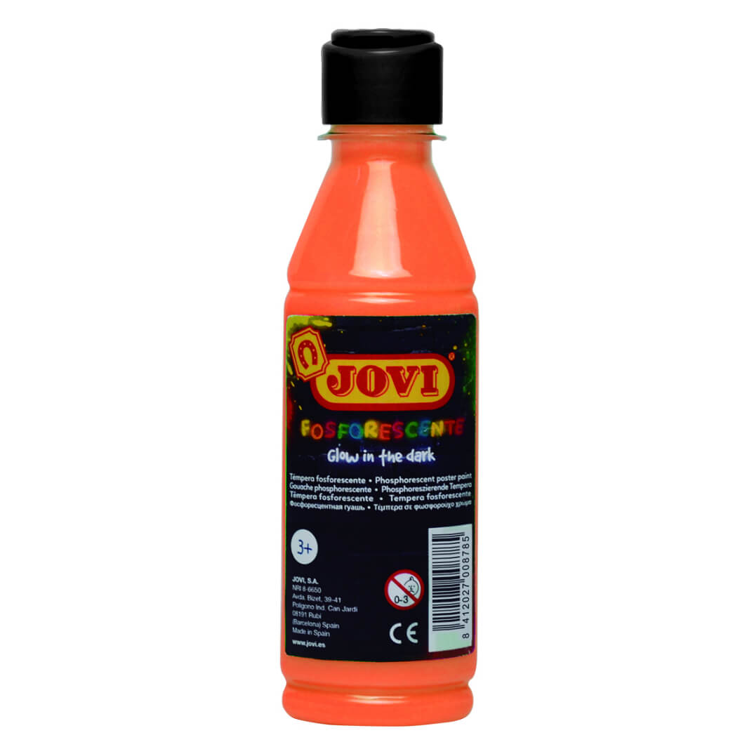 Témpera líquida Jovi 250ml flúor naranja