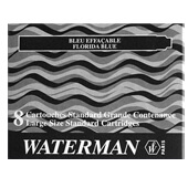 Capsa cartutxs Waterman estàndard negre