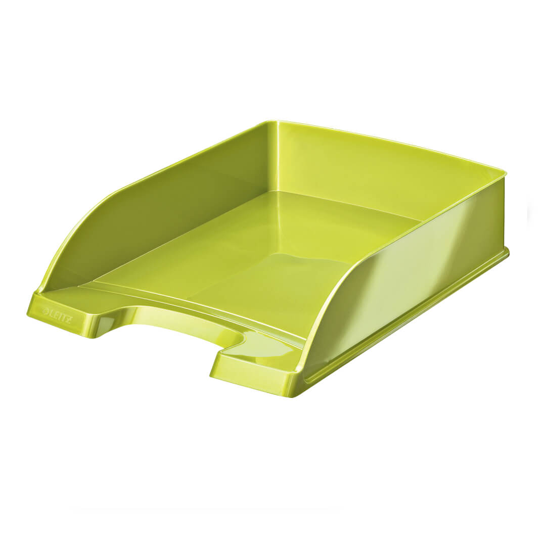 Bandeja Leitz WOW verde metalizado