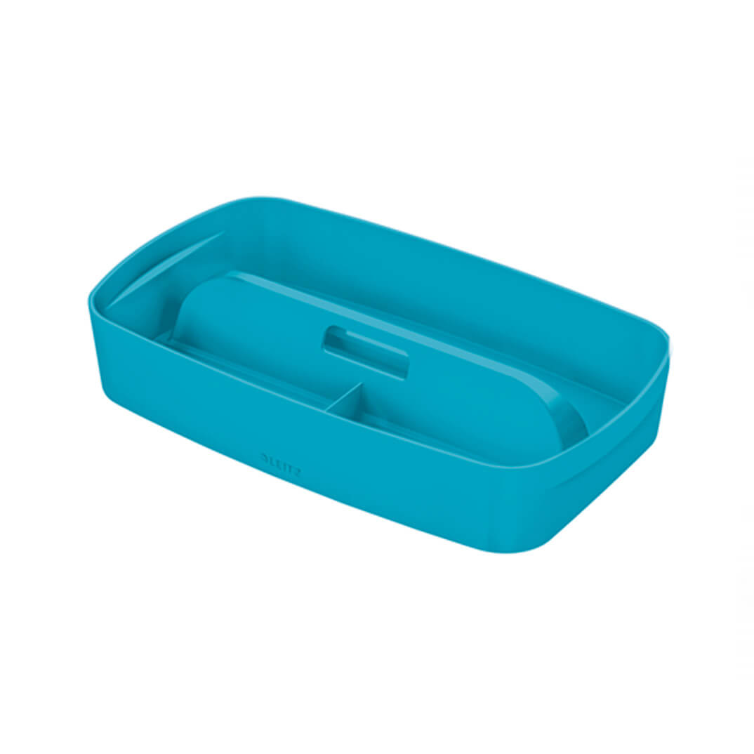 Safata petita amb ansa Leitz MyBox Cosy blau